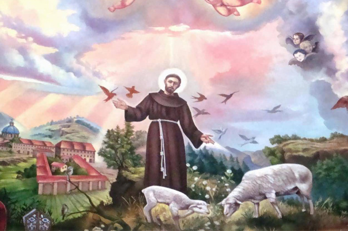 Who is Saint Francis of Assisi, what is his biography, How did he receive the callingh of God, How did his life change for the glory of God. Know more about him at Grace Ministry saint of the day Online.